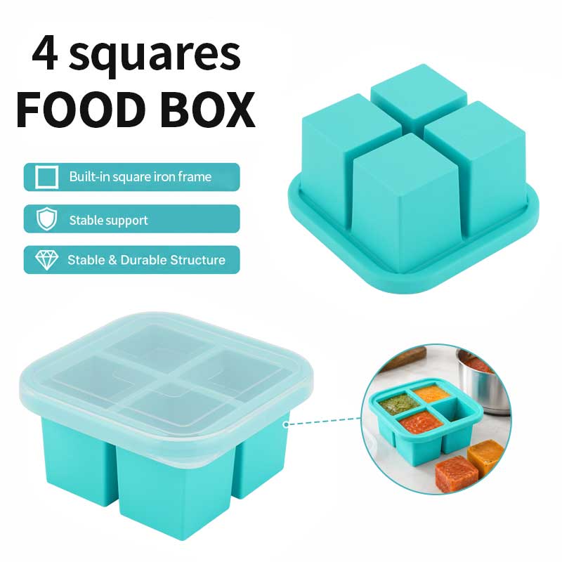 Meal Prep Easy - Boîte de conservation alimentaire en silicone