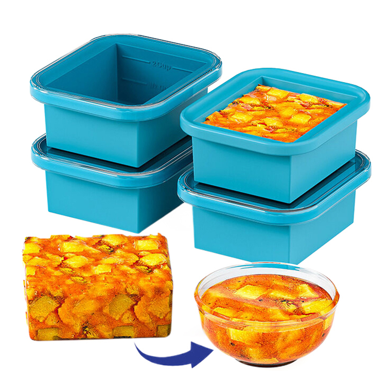 Meal Prep Easy - Bac à glaçons en silicone avec