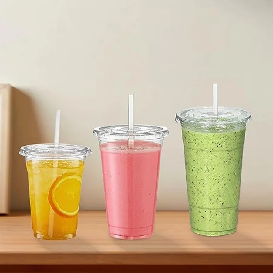 100 sets de gobelets en plasti - Meal Prep Smoothies avis et prix
