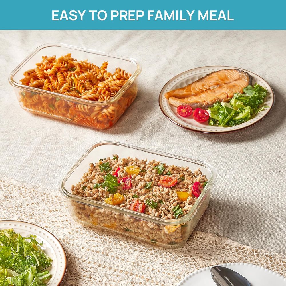 Contenants de stockage en verr - Meal Prep Glass avis et prix