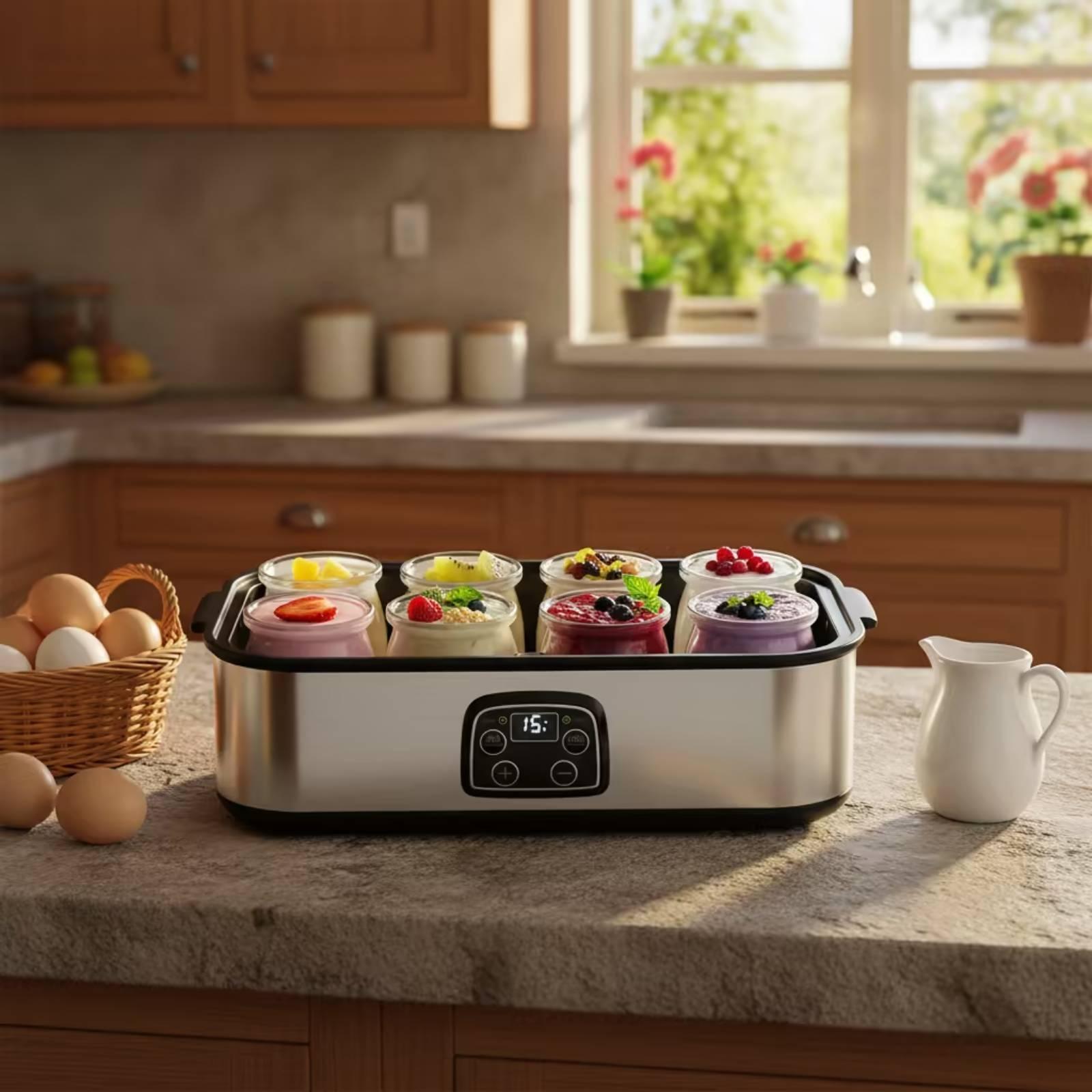 Yaourtière électrique en acier - Meal Prep Glass avis et prix