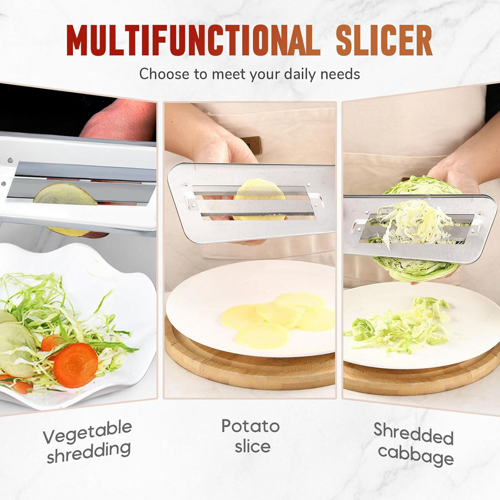 Râpes à lames à 2 niveaux, cou - Meal Prep Easy avis et prix