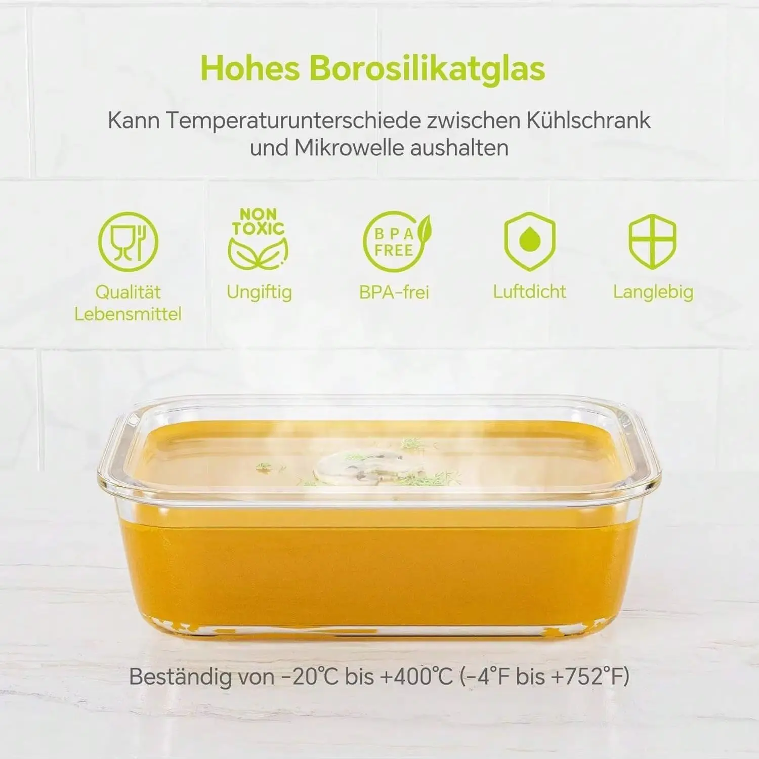 Conteneur de stockage alimenta - Meal Prep Glass avis et prix